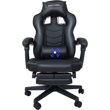 Brassex phoenix ergonomic faux best sale leather pedestal gaming chair